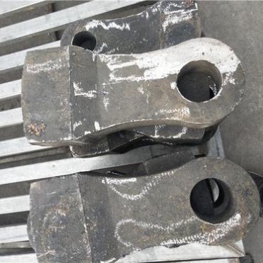 金屬破碎機易損件 高錳鋼錘頭  雙金屬復合耐磨錘頭